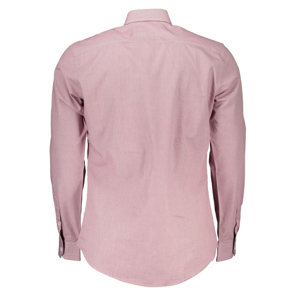 Harmont & Blaine Chic Pink Narrow Fit Long Sleeve Shirt - XXL