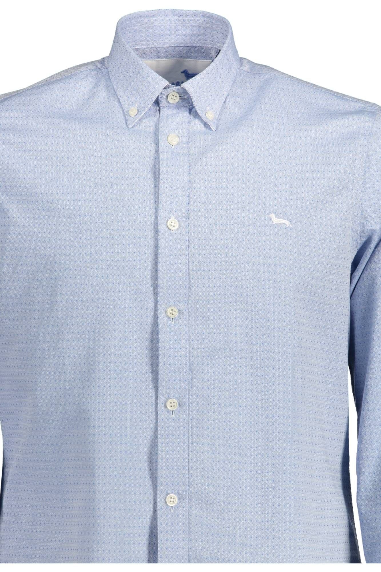 Harmont & Blaine Light Blue Cotton Regular Fit Shirt - XL