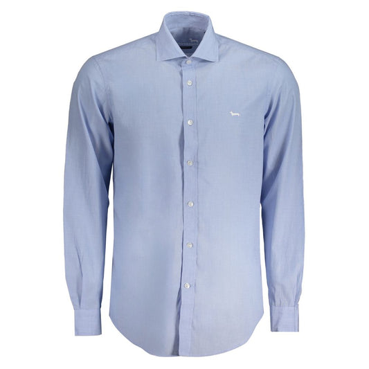 Harmont & Blaine Light Blue Cotton Shirt - XXL