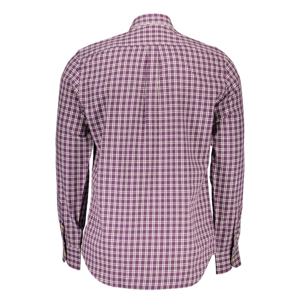 Harmont & Blaine Purple Cotton Men Shirt - XL