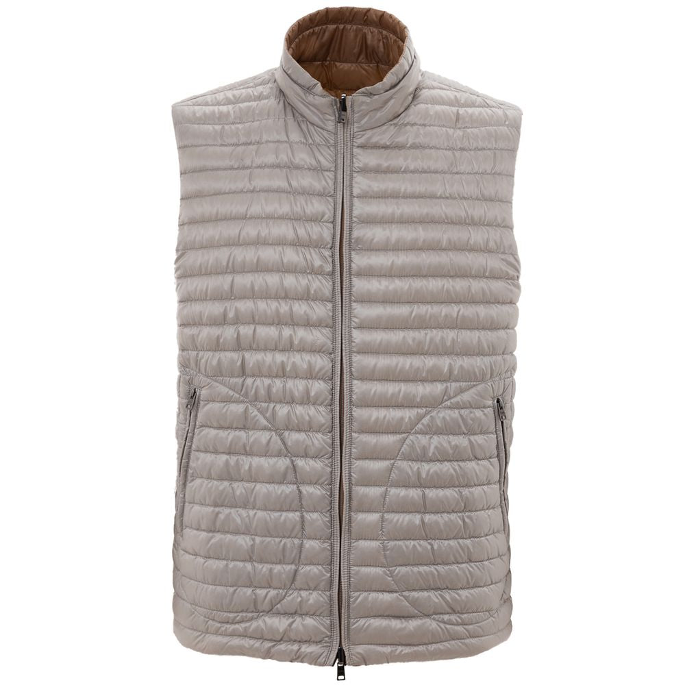 Herno Brown Polyamide Vest - IT50 | L