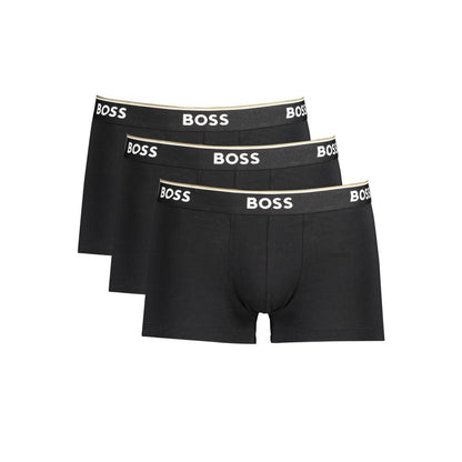 Hugo Boss Black Cotton Underwear