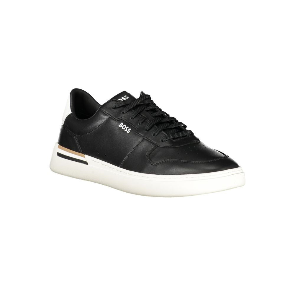 Hugo Boss Black Leather Men Sneaker