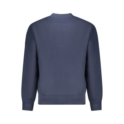 Hugo Boss Blue Cotton Men Sweater - S