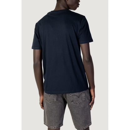 Hugo Boss Blue Cotton T-Shirt - IT44 | S