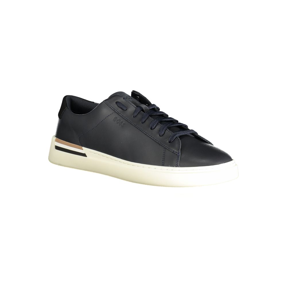 Hugo Boss Blue Polyethylene Men Sneaker - EU40/US7