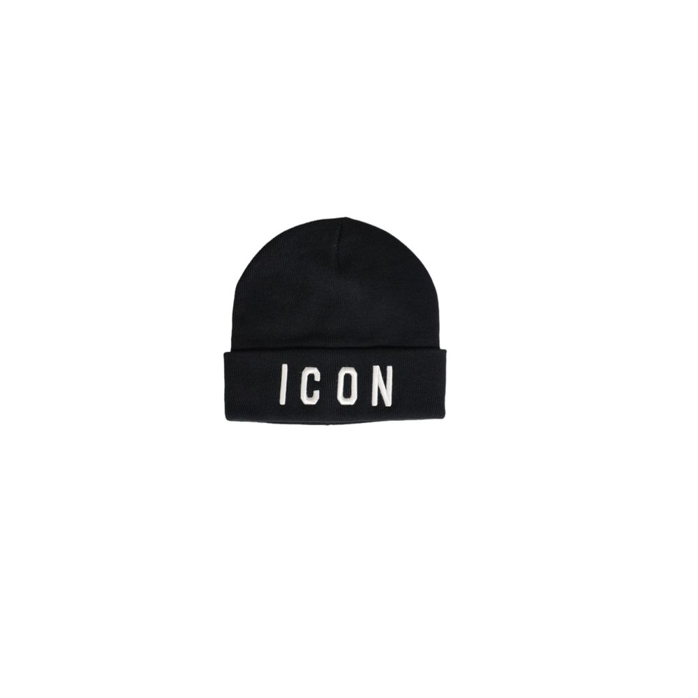 Icon Black Acrylic Hats & Cap - UNI