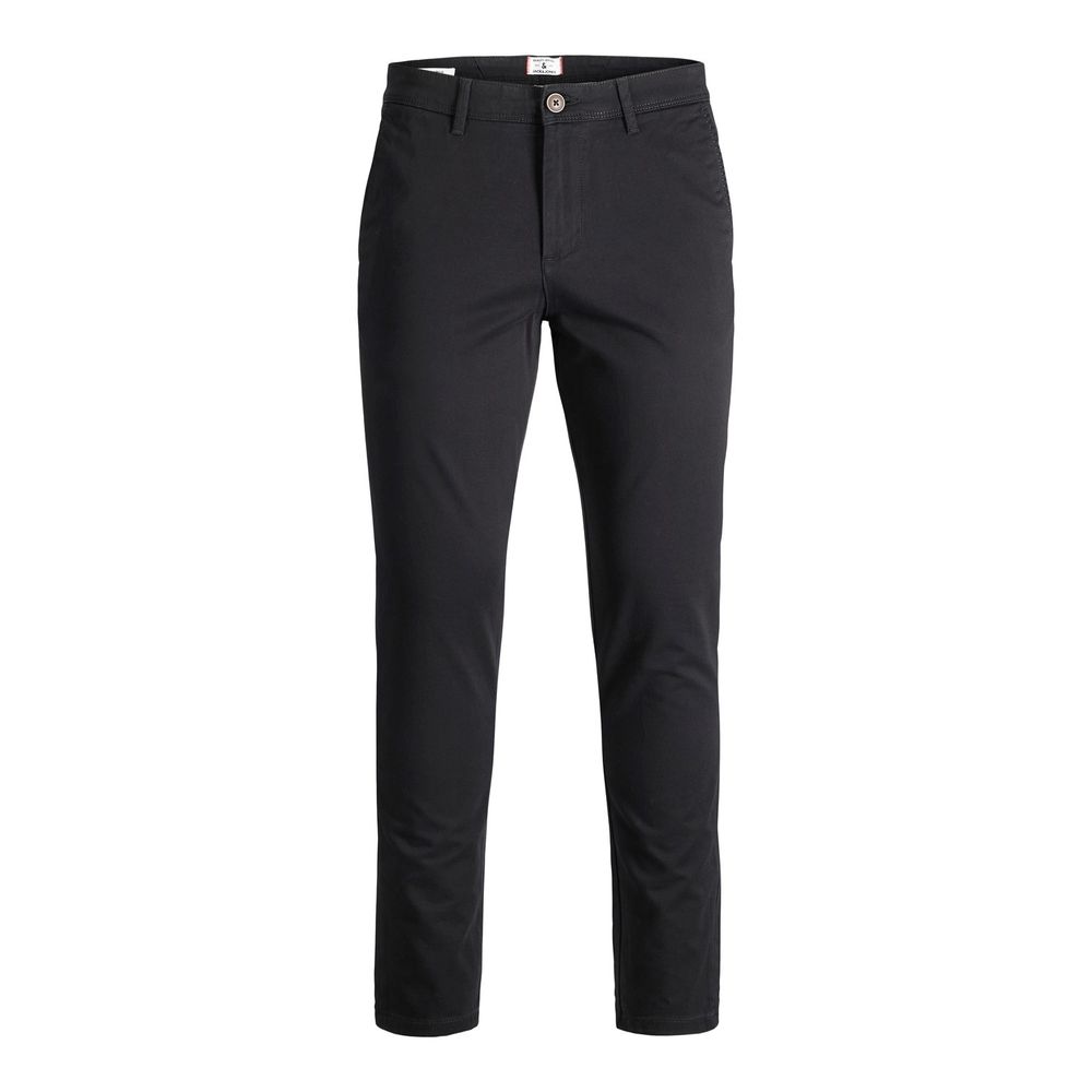 Jack Jones Black Cotton Jeans & Pant