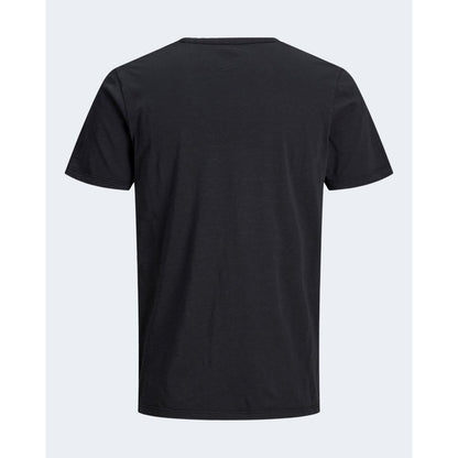 Jack Jones Black Cotton Cotton T-Shirt