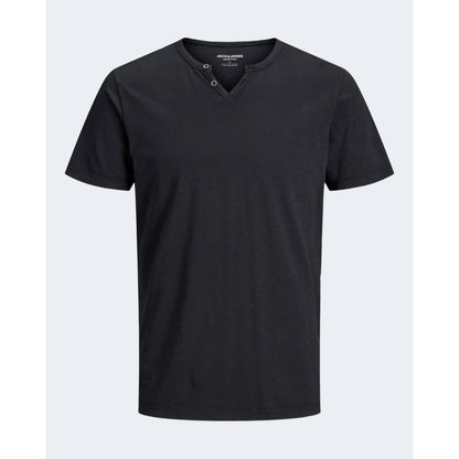 Jack Jones Black Cotton Cotton T-Shirt