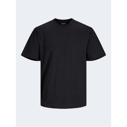 Jack Jones Black Cotton T-Shirt - IT52 | XL