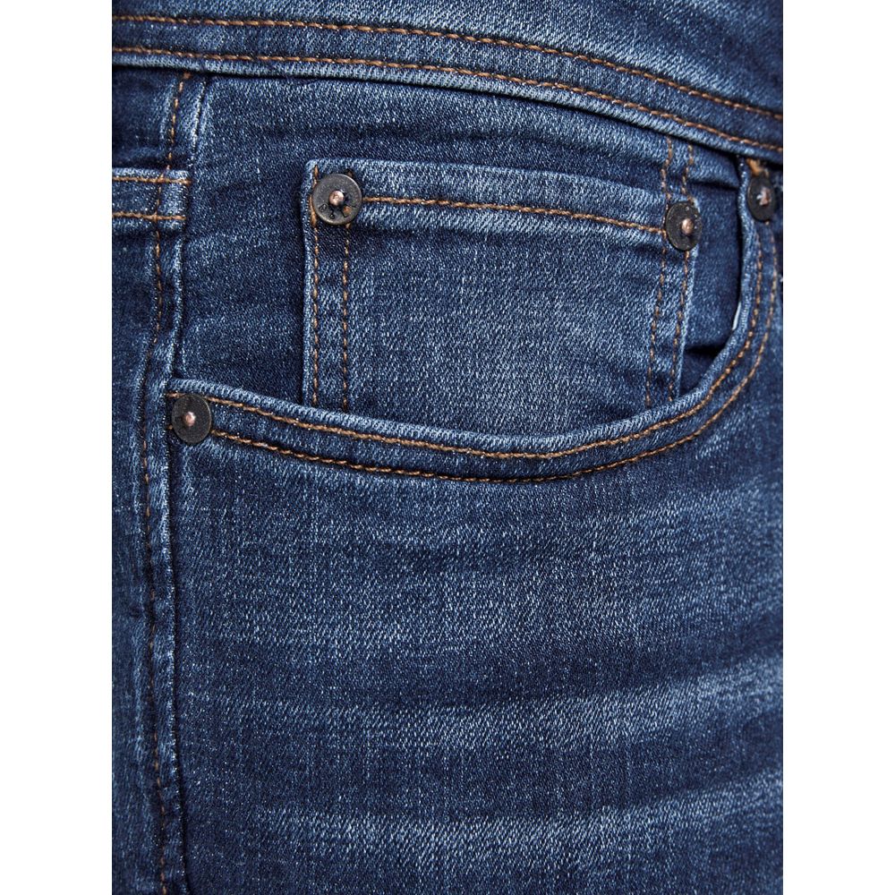 Jack Jones Blue Cotton Jeans & Pant