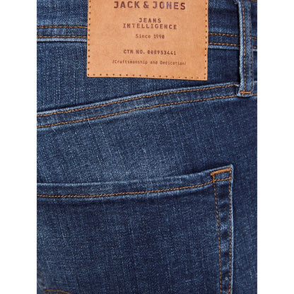 Jack Jones Blue Cotton Jeans & Pant