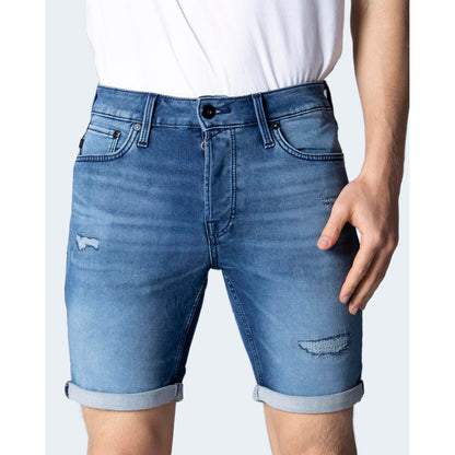 Jack Jones Blue Cotton Short - IT44 | S