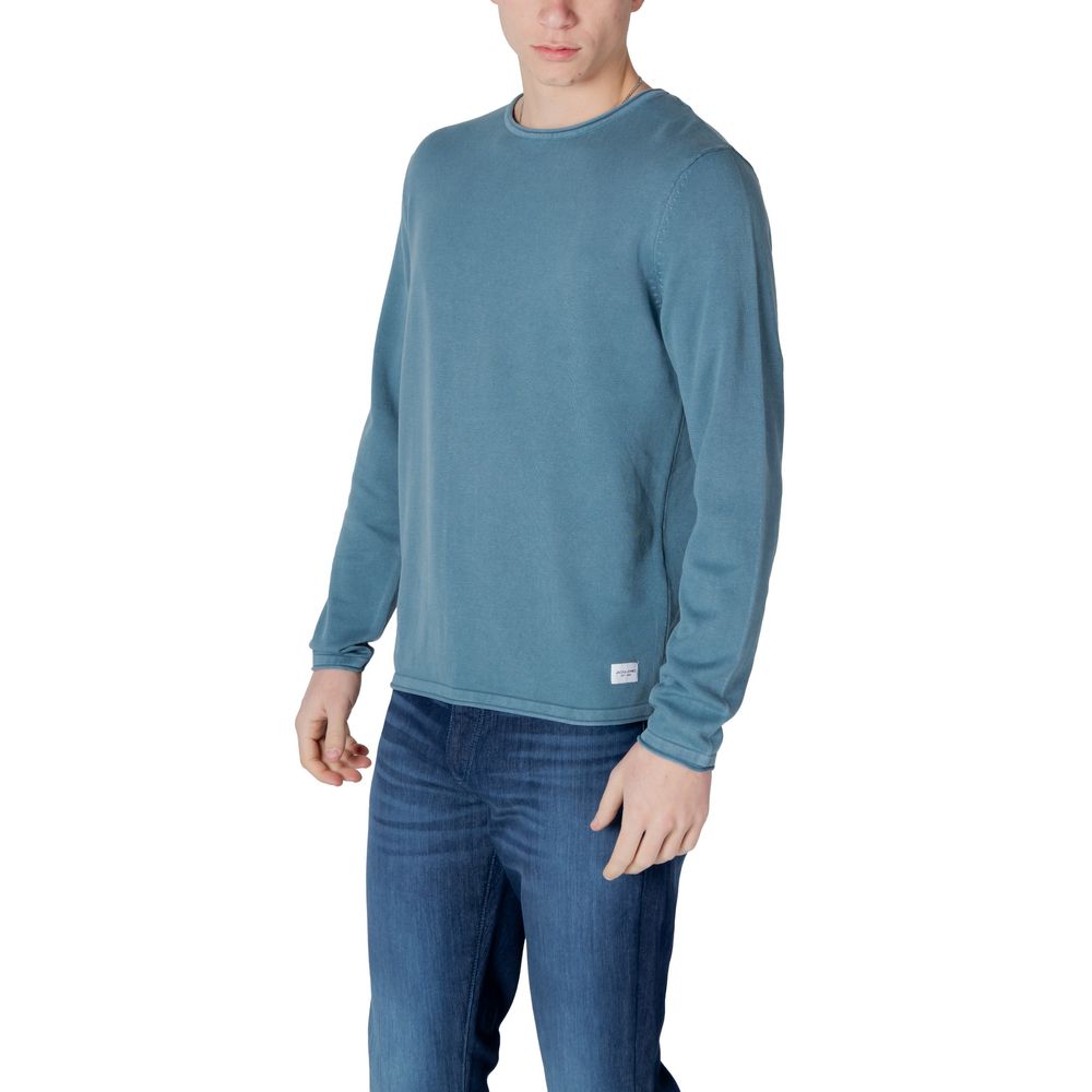 Jack Jones Blue Cotton T-Shirt