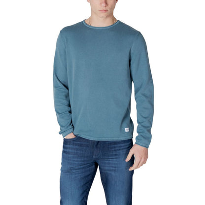 Jack Jones Blue Cotton T-Shirt