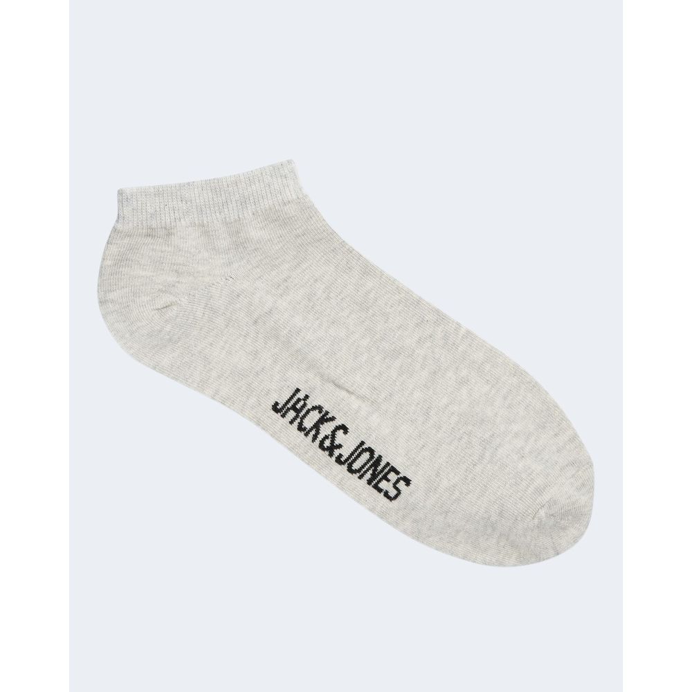 Jack Jones Gray Cotton Sock - One Size