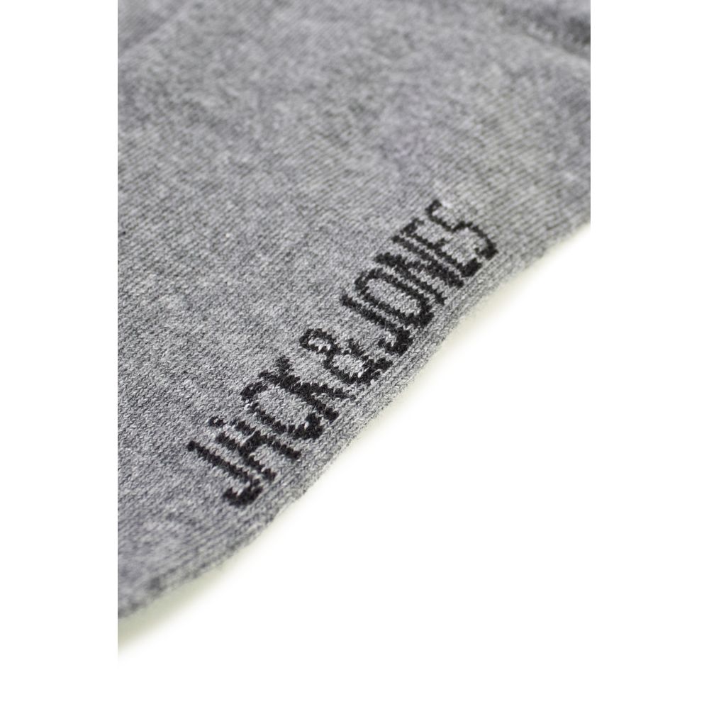 Jack Jones Gray Cotton Sock - UNI