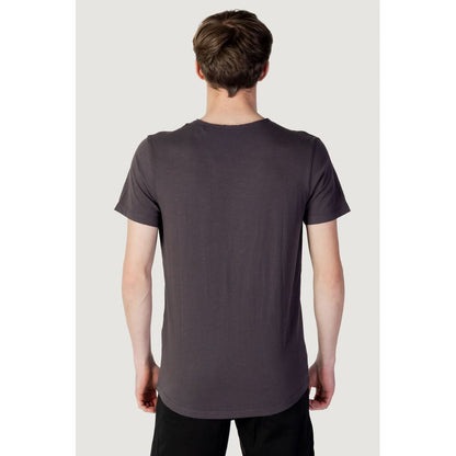 Jack Jones Gray Cotton Cotton T-Shirt - IT42 | XS