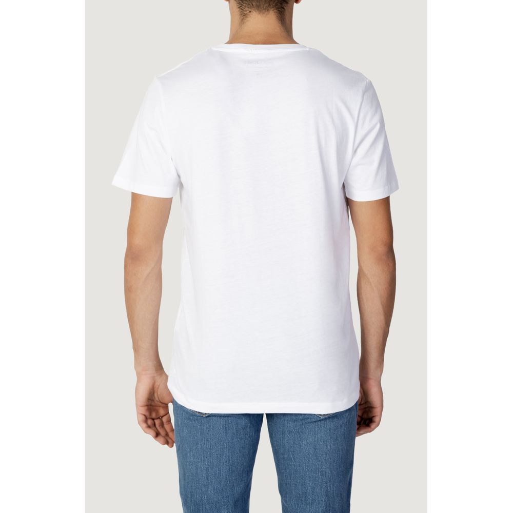 Jack Jones White Cotton T-Shirt - IT52 | XL