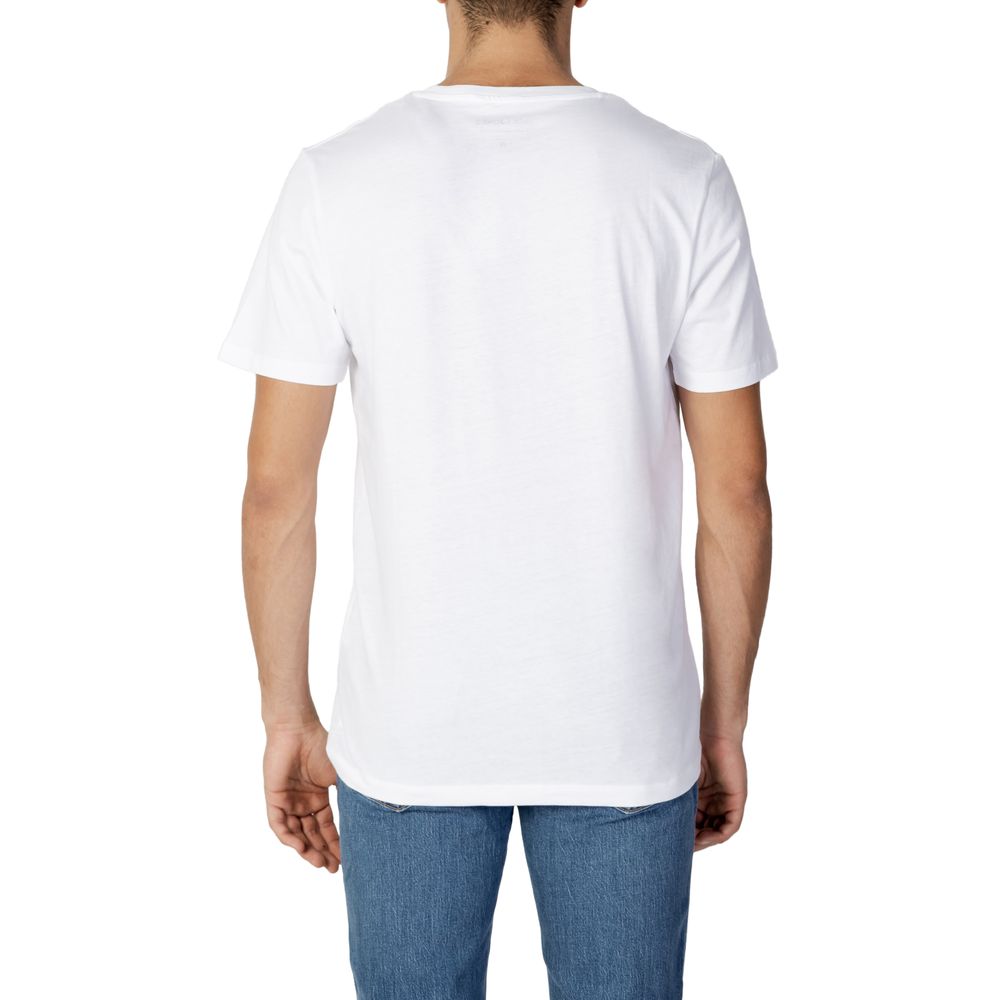 Jack Jones White Cotton T-Shirt - IT52 | XL