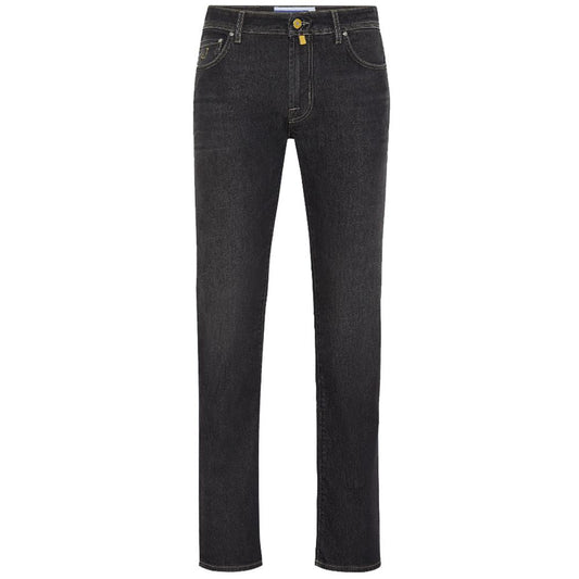 Jacob Cohen Black Cotton Jeans & Pant - W36