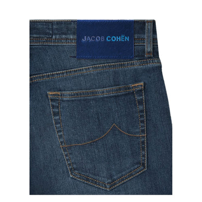 Jacob Cohen Blue Cotton Jeans & Pant - IT40 | M