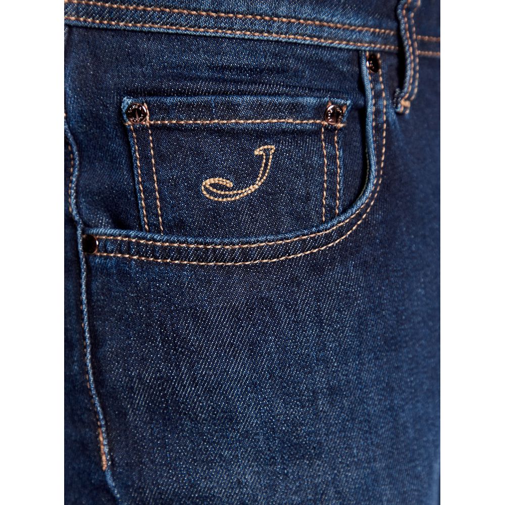 Jacob Cohen Blue Cotton Jeans & Pant - W34