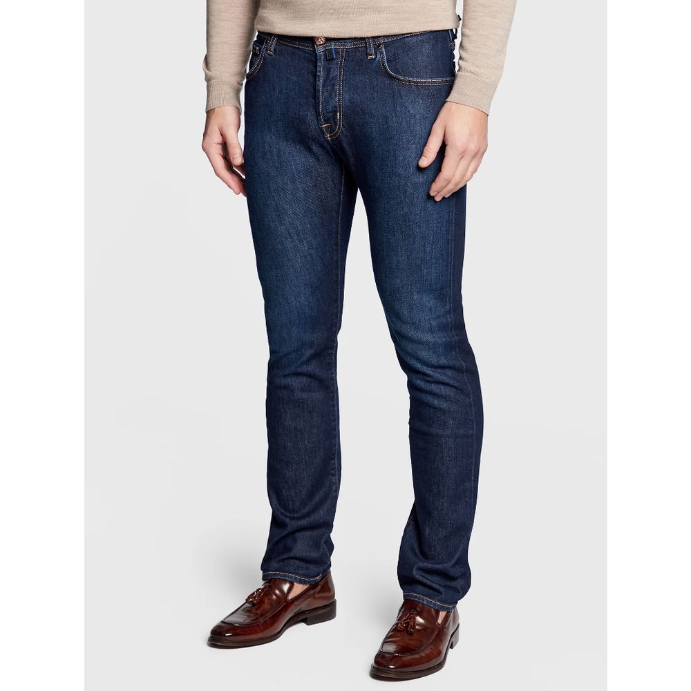 Jacob Cohen Blue Cotton Jeans & Pant - W34