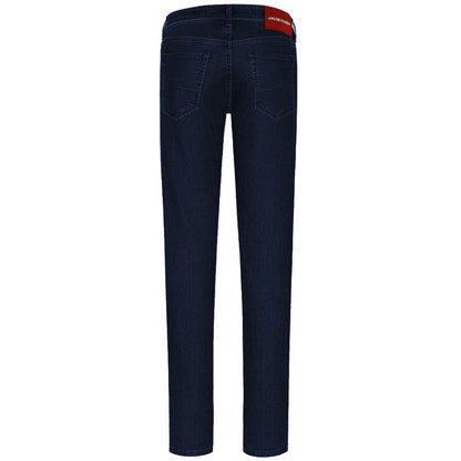 Jacob Cohen Blue Cotton Men Jeans