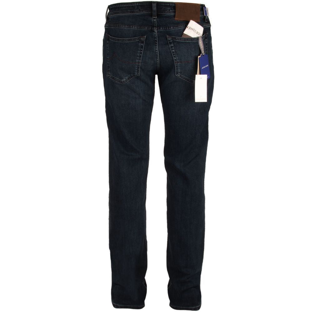 Jacob Cohen Blue Cotton Men’s Slim Fit Jean