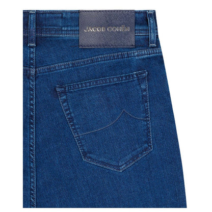 Jacob Cohen Blue Cotton Men’s Slim Jeans