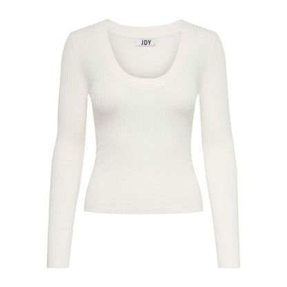 Jacqueline De Yong White Viscose Tops & T-Shirt - IT42|M