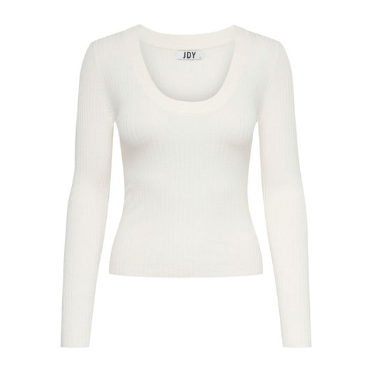 Jacqueline De Yong White Viscose Tops & T-Shirt - IT42|M