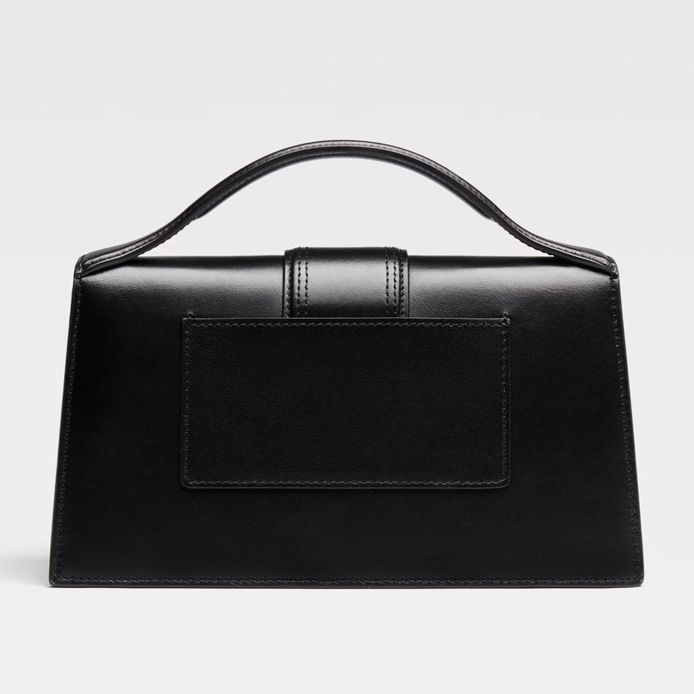 Jacquemus Black Leather Crossbody Bag