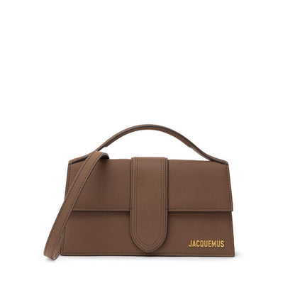 Jacquemus Brown Leather Handbag