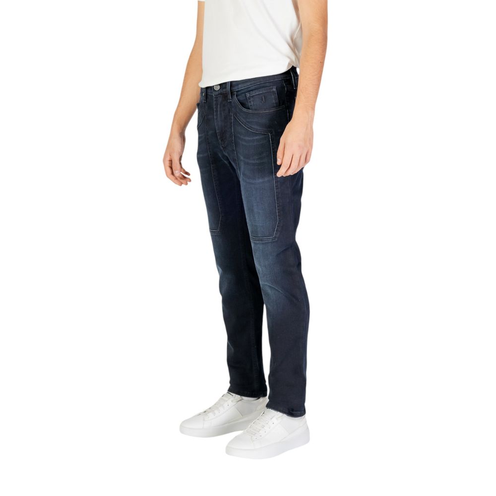 Jeckerson Black Cotton Jeans & Pant - W30