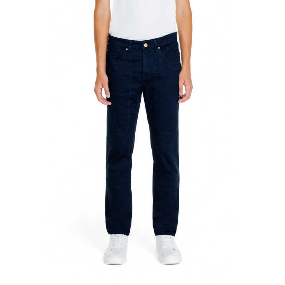 Jeckerson Blue Cotton Jeans & Pant - W34