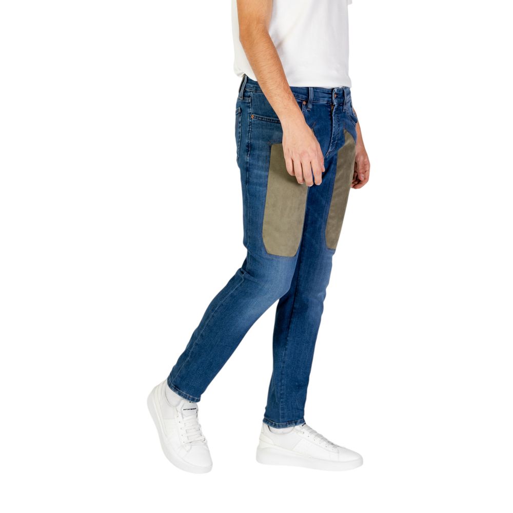 Jeckerson Blue Cotton Jeans & Pant - W36