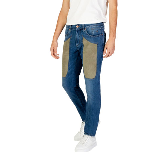 Jeckerson Blue Cotton Jeans & Pant - W36