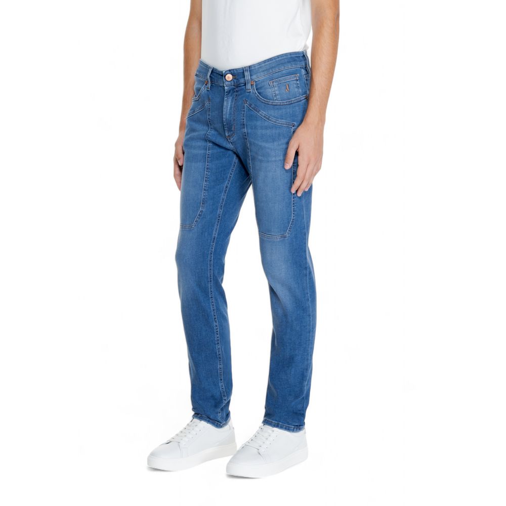 Jeckerson Blue Cotton Jeans & Pant - W40