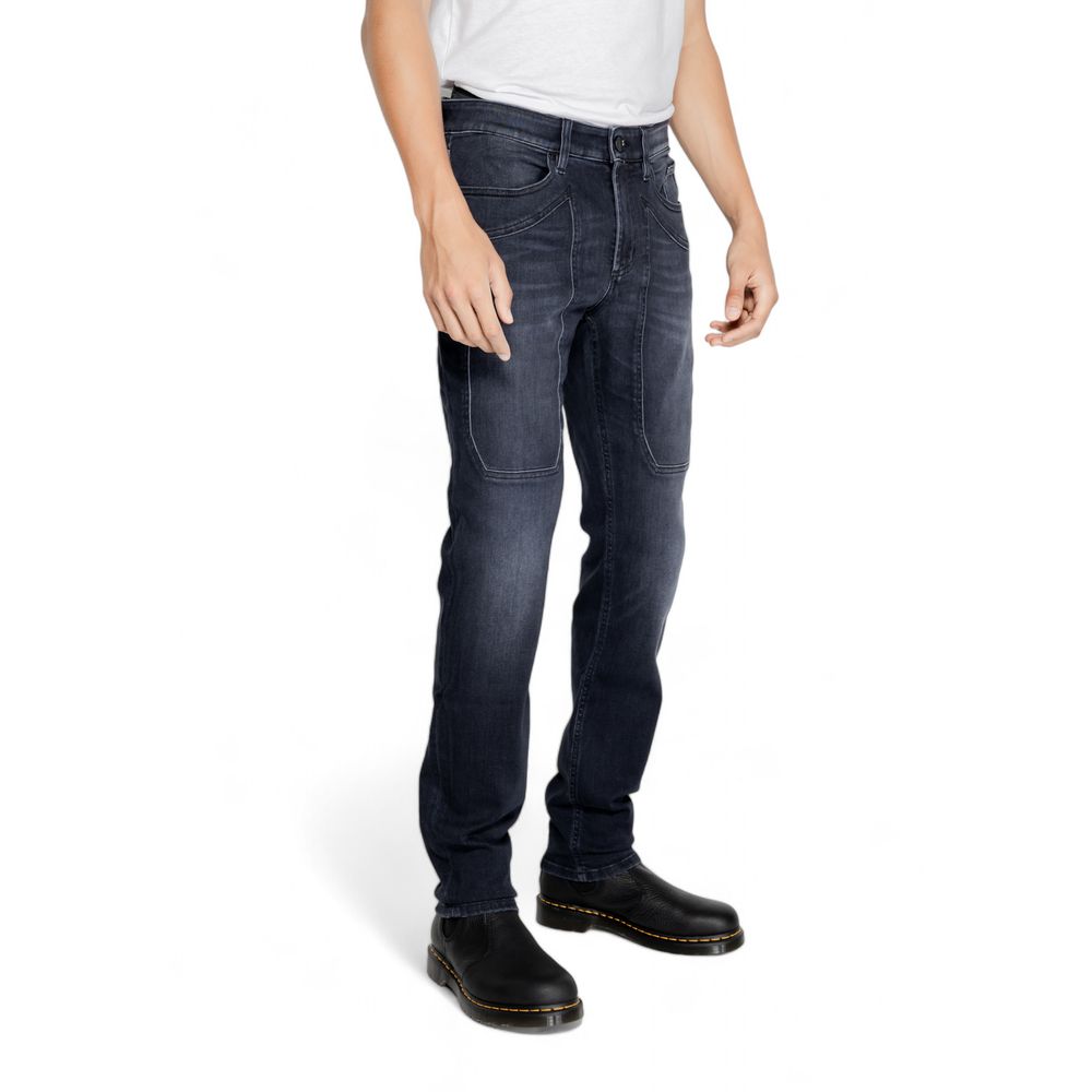 Jeckerson Blue Cotton Jeans & Pant - W40