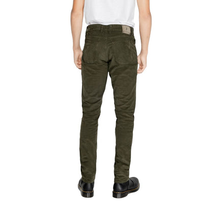 Jeckerson Green Cotton Jeans & Pant - W35