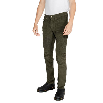 Jeckerson Green Cotton Jeans & Pant - W35