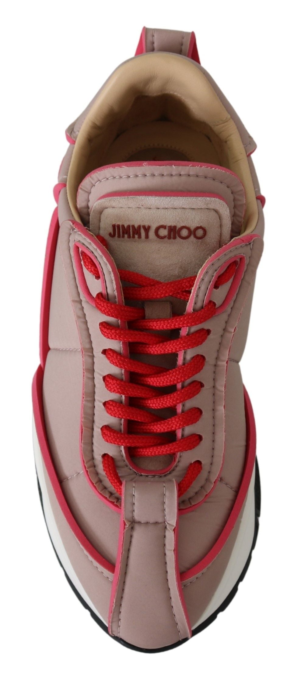 Jimmy Choo Ballet Pink Chic Padded Sneakers - EU35/US5