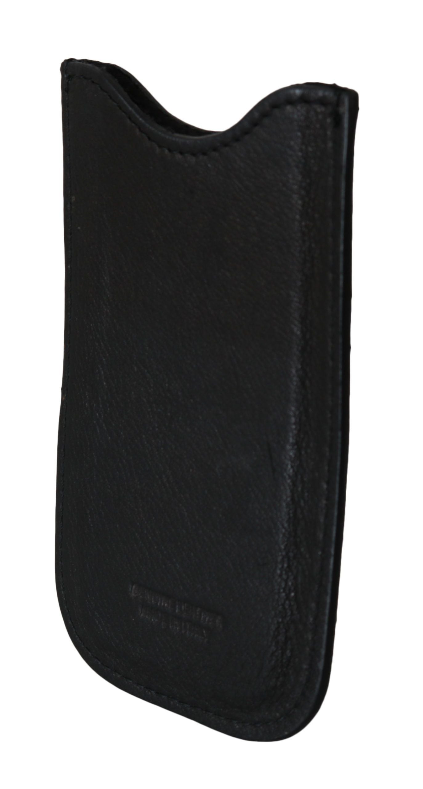 John Galliano Elegant Black Genuine Leather Men’s Wallet