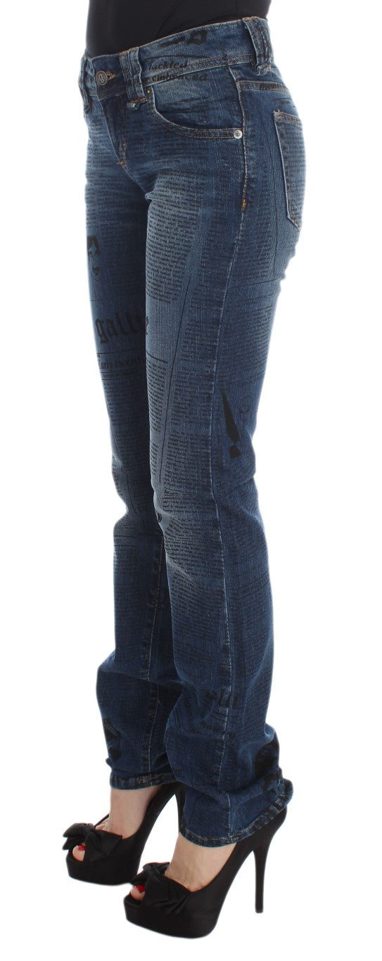 John Galliano Elegant Slim Bootcut Denim Jeans - W26