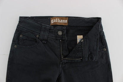 John Galliano Elegant Slim Fit Bootcut Denim Jeans - W26