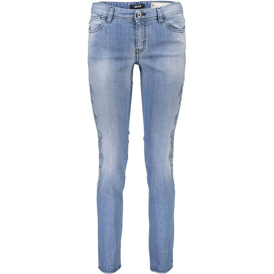 Just Cavalli Light Blue Cotton Women Jeans