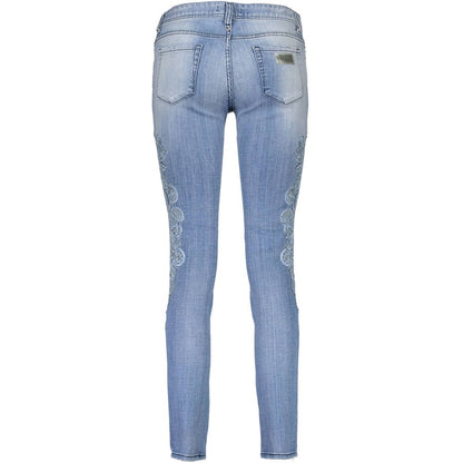 Just Cavalli Light Blue Cotton Women Jeans